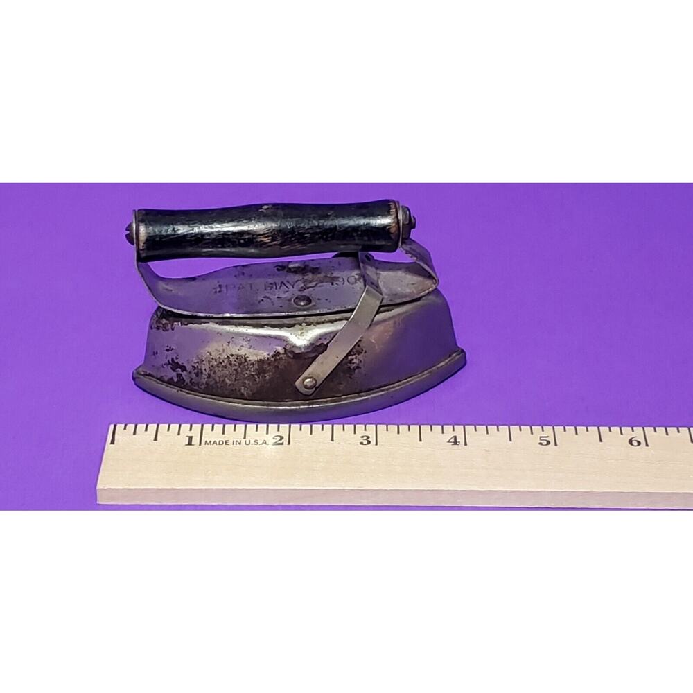 Salesman Sample‎ Iron Antique Patent May 22 1900 4" Historic Collectible Heavy
